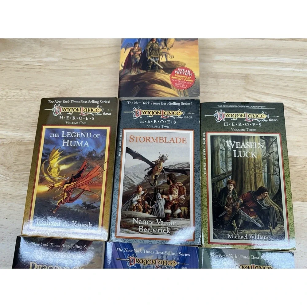 Lot of 7 Dragonlance Book